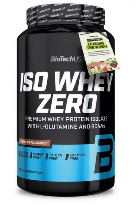BioTechUSA Iso Whey Zero 908 g - tmavá čokoláda