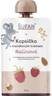 Šufan Kapsička s mandlovým krémem 110 g - Hrušková