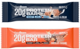 GymBeam 20 g protein bar 55 g