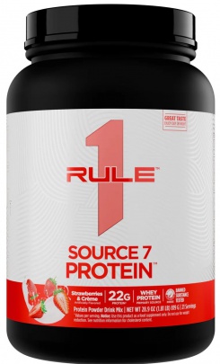 Rule 1 Source 7 protein 820 g - milk chocolate