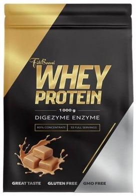 FitBoom Whey Protein 80 % 1000 g - čokoláda/kokos