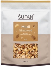 Šufan Müsli 500 g - ořech VÝPRODEJ 2.1.2026