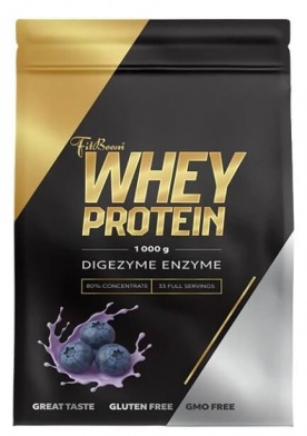 FitBoom Whey Protein 80 % 1000 g - čokoláda/kokos