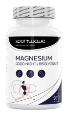 Sportwave Magnesium Good Night Bisglycinate 90 kapslí