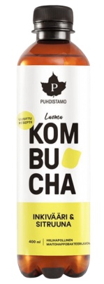 Puhdistamo Kombucha BIO 400 ml - malina