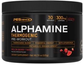 PEScience Alphamine Thermogenic Pre Workout 225 g