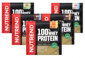 Nutrend 100% Whey Protein 30 g - banán/jahoda