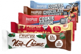 NJIE ProPud Protein Bar 55 g crunchy popcorn