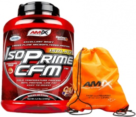 Amix IsoPrime CFM Whey Protein Isolate 2000 g - lesní plody PROŠLÉ DMT 9.2025