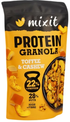 Mixit Protein Granola 350 g - javorový sirup a pekany