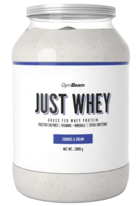 GymBeam Protein Just Whey 2000 g - Cookies and Cream