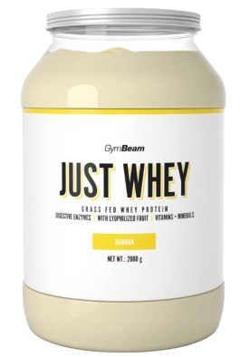GymBeam Protein Just Whey 2000 g - Cookies and Cream