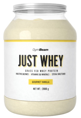 GymBeam Protein Just Whey 2000 g - Cookies and Cream