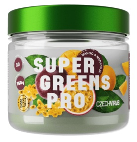 Czech Virus Super Greens PRO V2.0 360 g + Czech Virus Super Greens Mixér ZDARMA
