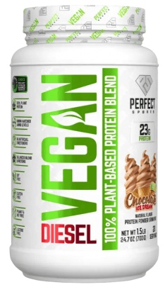 Perfect Sports Diesel Vegan 100% Plant Based Protein 700 g - vanilka