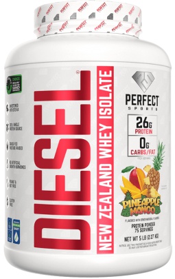 Perfect Sports Diesel 100% New Zealand Whey Isolate 2270 g - Mocha Latte Cappuccino