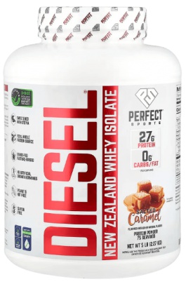 Perfect Sports Diesel 100% New Zealand Whey Isolate 2270 g - banán