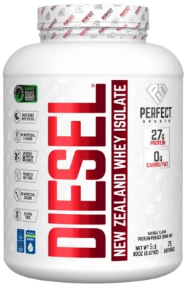 Perfect Sports Diesel 100% New Zealand Whey Isolate 2270 g