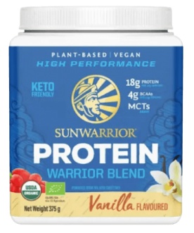 Sunwarrior Protein Warrior Blend 375g - Moka VÝPRODEJ