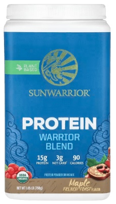 Sunwarrior Protein Warrior Blend 750 g - čokoládové arašídové máslo