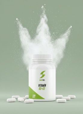 SmartFuel Vitamin D3 + K2 (D3 5000 IU / K2 jako MK-7) 100 kapslí