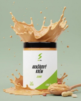 SmartFuel Arašídový krém 1000 g - jemný
