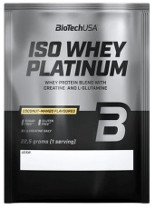 BioTechUSA Iso Whey Platinum 22,5 g