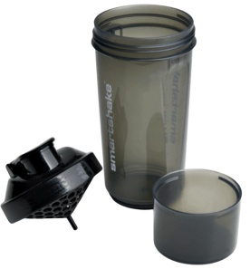 Smartshake Slim Šejkr smoke 400 ml + 100 ml
