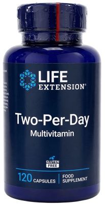 Life Extension Two-Per-Day Multivitamin 120 kapslí