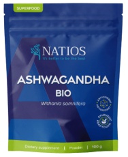 NATIOS BIO Ashwagandha Prášek 100 g