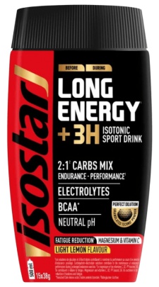 Isostar Long Energy +3H Isotonic Drink 570 g - citron