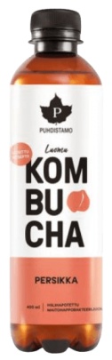 Puhdistamo Kombucha BIO 400 ml - malina