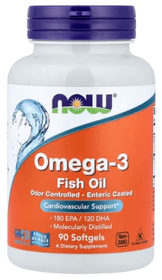 Now Foods Omega-3 90 kapslí