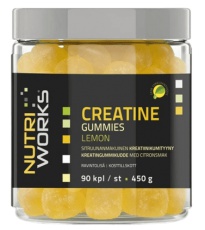 NutriWorks Creatine Gummies 90 želé bonbónů