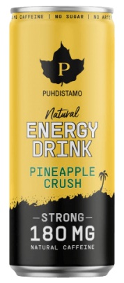 Puhdistamo Natural Energy Drink Strong 330 ml