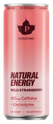 Puhdistamo Natural Energy Drink + Electrolytes 330 ml