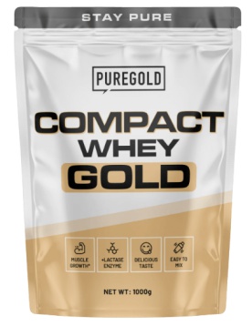 PureGold Compact Whey Protein 1000 g - pistácie