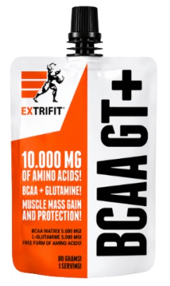 Extrifit BCAA GT+ 80 g - malina