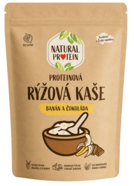 Natural Protein Proteinová Rýžová Kaše 480 g