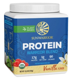 Sunwarrior Protein Warrior Blend 375g - Moka VÝPRODEJ