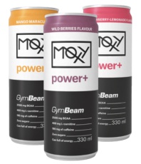 GymBeam MOXY Power+ Energetický Nápoj 330 ml