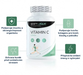 SportWave Vitamin C Long+ 120 kapslí