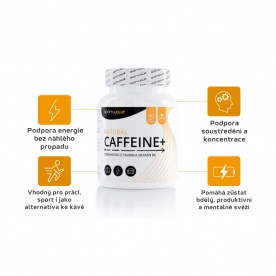 Sportwave Natural Caffeine+ (přírodní kofein + taurin + B6) 60 tablet