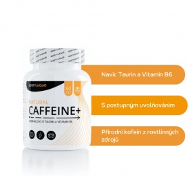 Sportwave Natural Caffeine+ (přírodní kofein + taurin + B6) 60 tablet