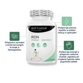 SportWave Iron premium Chelate 120 kapslí