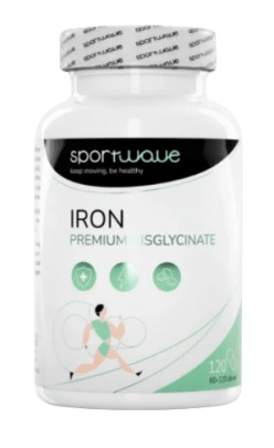 SportWave Iron premium Chelate 120 kapslí