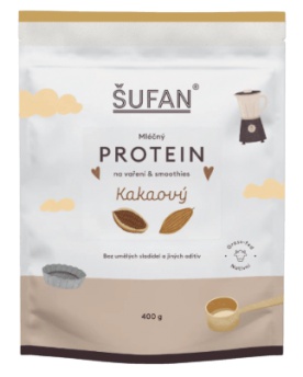 Šufan Mléčný Protein Na Vaření a Smoothies 400 g