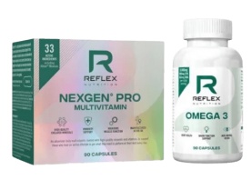 Reflex Nexgen PRO 90 kapslí + Reflex Omega 3 ZDARMA