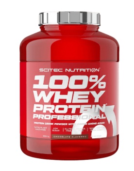 Scitec 100% Whey Protein Professional 2350 g - čokoláda/kokos