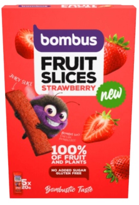 Bombus Fruit Slices 5x20 g